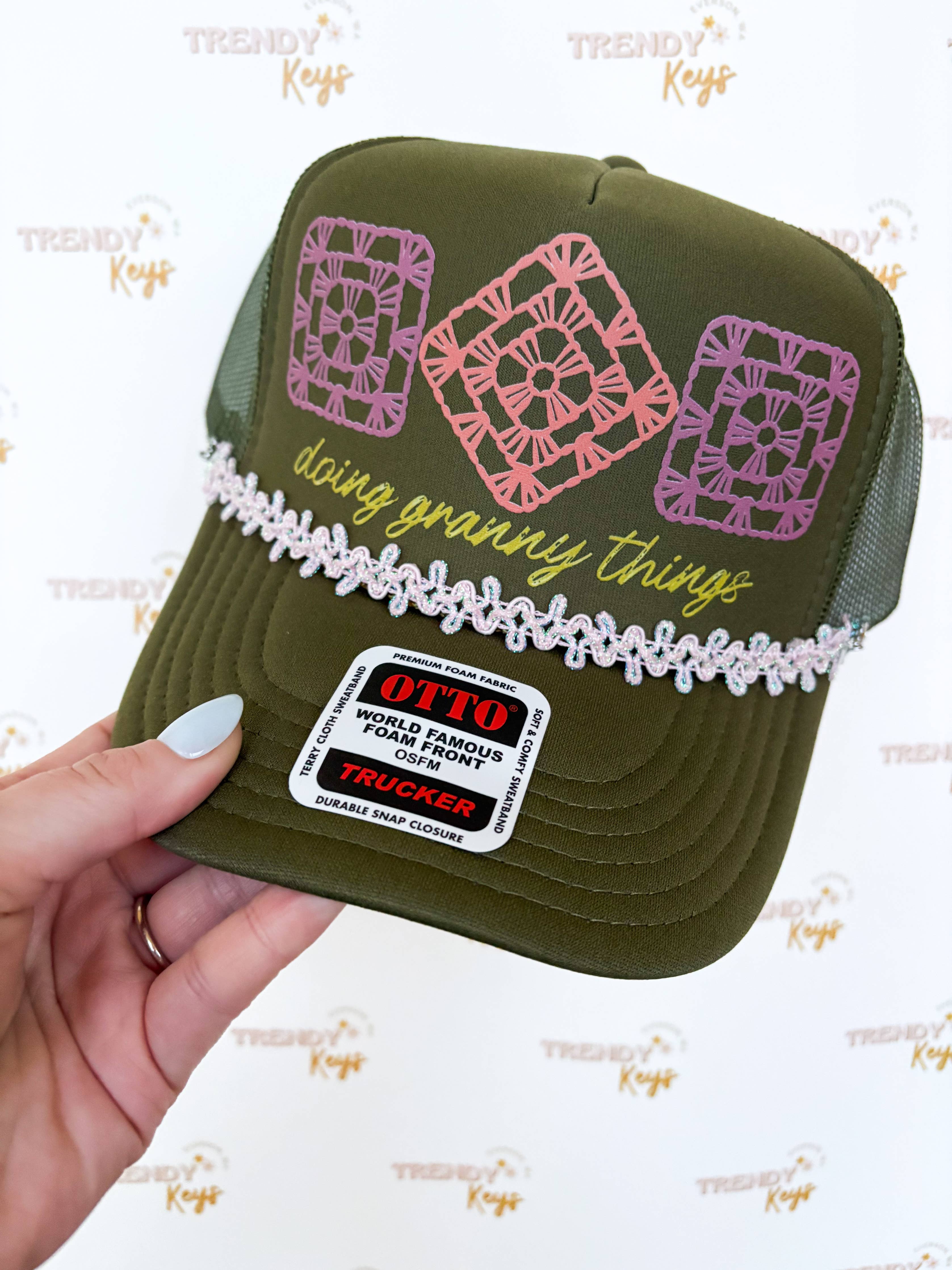 Doing Granny Things Trucker Hat