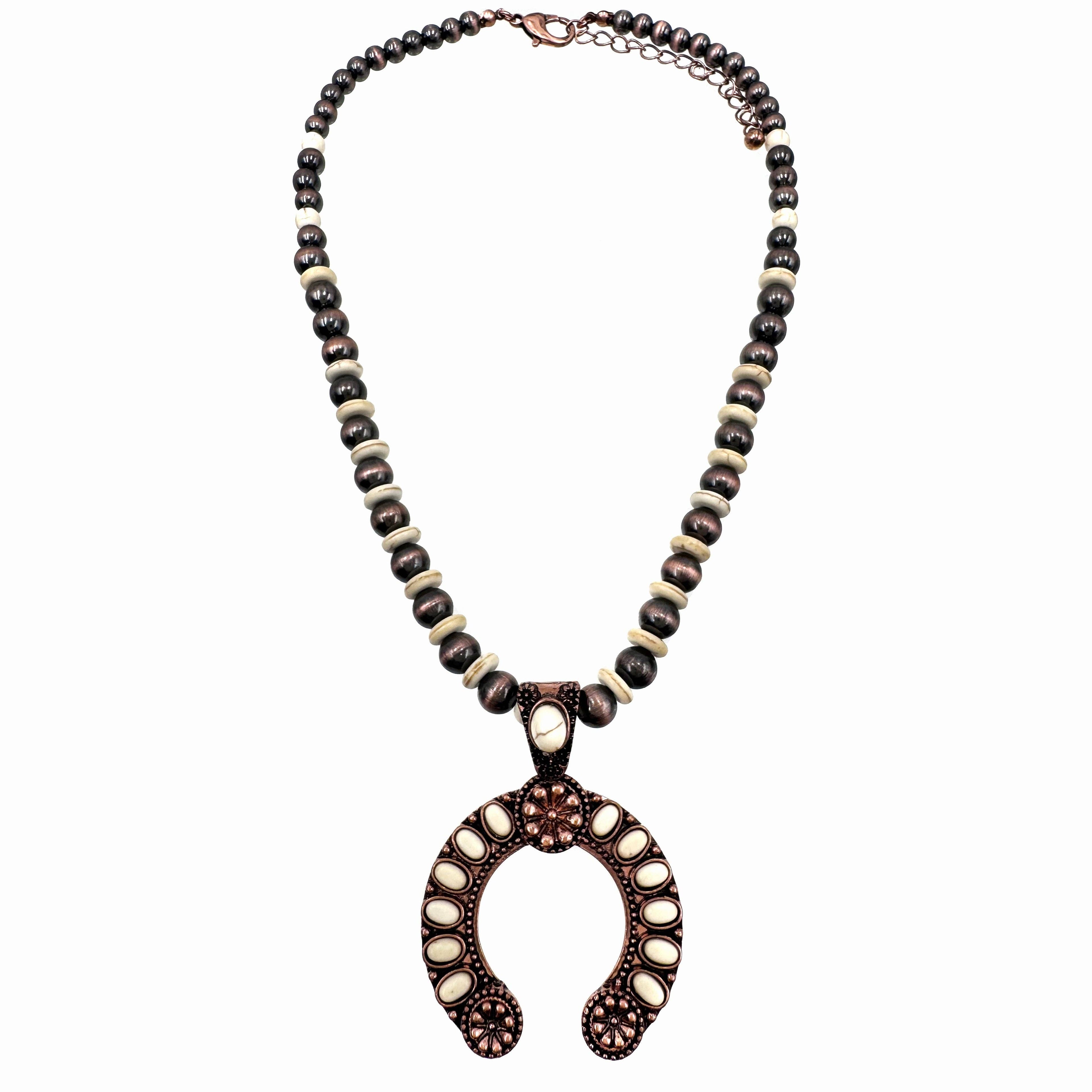 Squash Blossom Bead Necklace