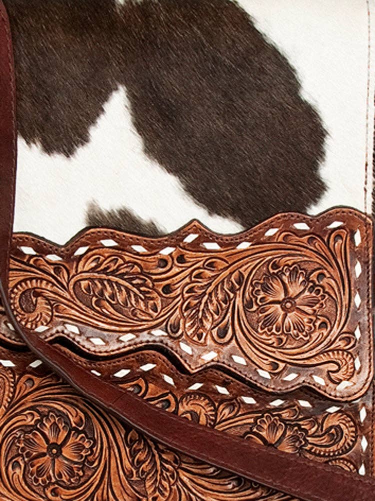 Crossbody Hair-On Genuine Western Leather Women Bag