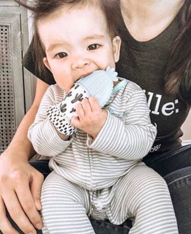Itzy Mitt™ Silicone Teething Mitt