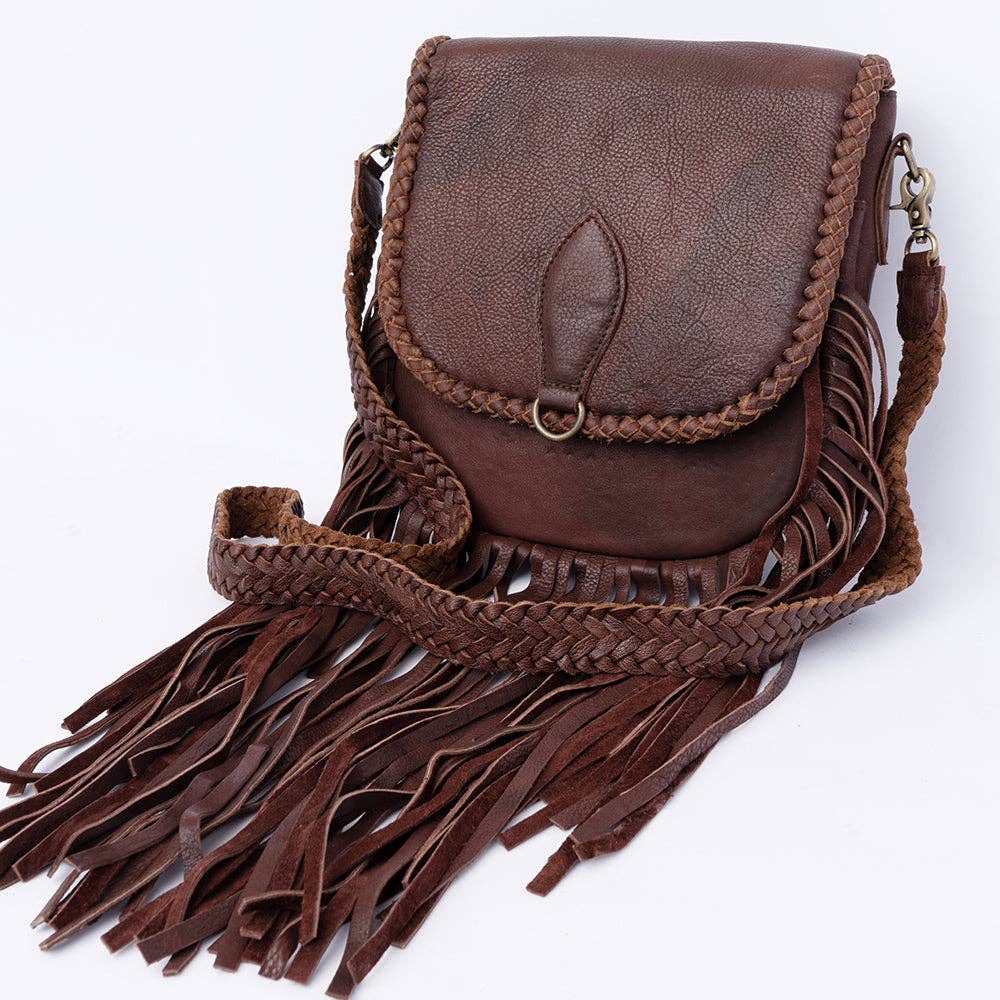 Crossbody Genuine Western Leather Women Bag Olivia