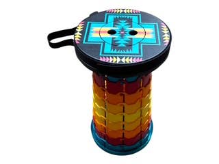 Portable Folding Stool-Rainbow