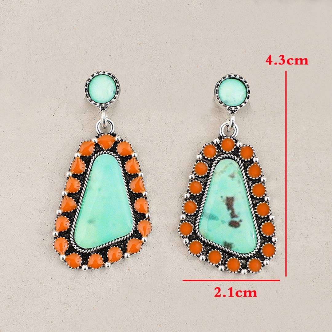Bohemian Ethnic Style Fashion Alloy Earrings