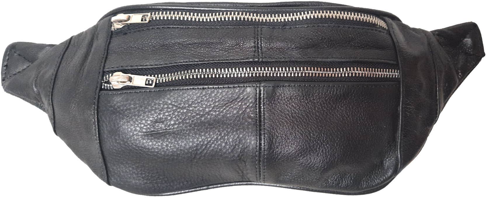 Genuine Cowhide  Leather Fanny Bag Waist Belt Pouch #3602