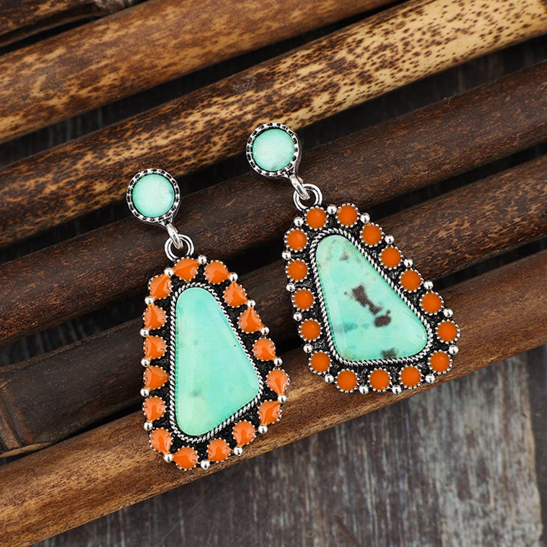 Bohemian Ethnic Style Fashion Alloy Earrings