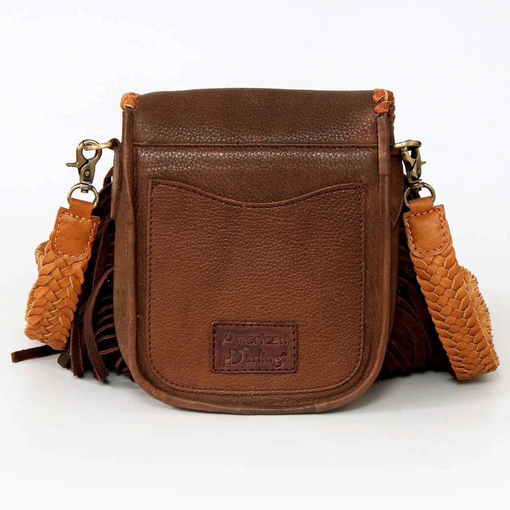 Crossbody Genuine Western Leather Women Bag Olivia