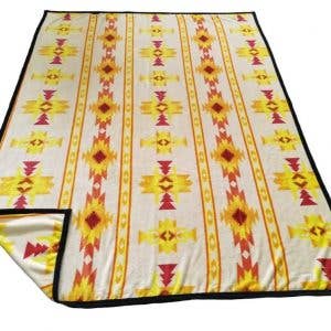 Plush Black-Canyon Blanket Full Size Throw