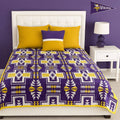 King Size 2 Ply Plush Santa Fe Design