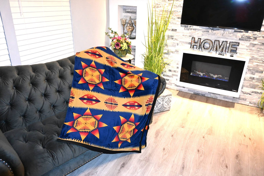 Plush Star-Light Blanket Full Size Throw