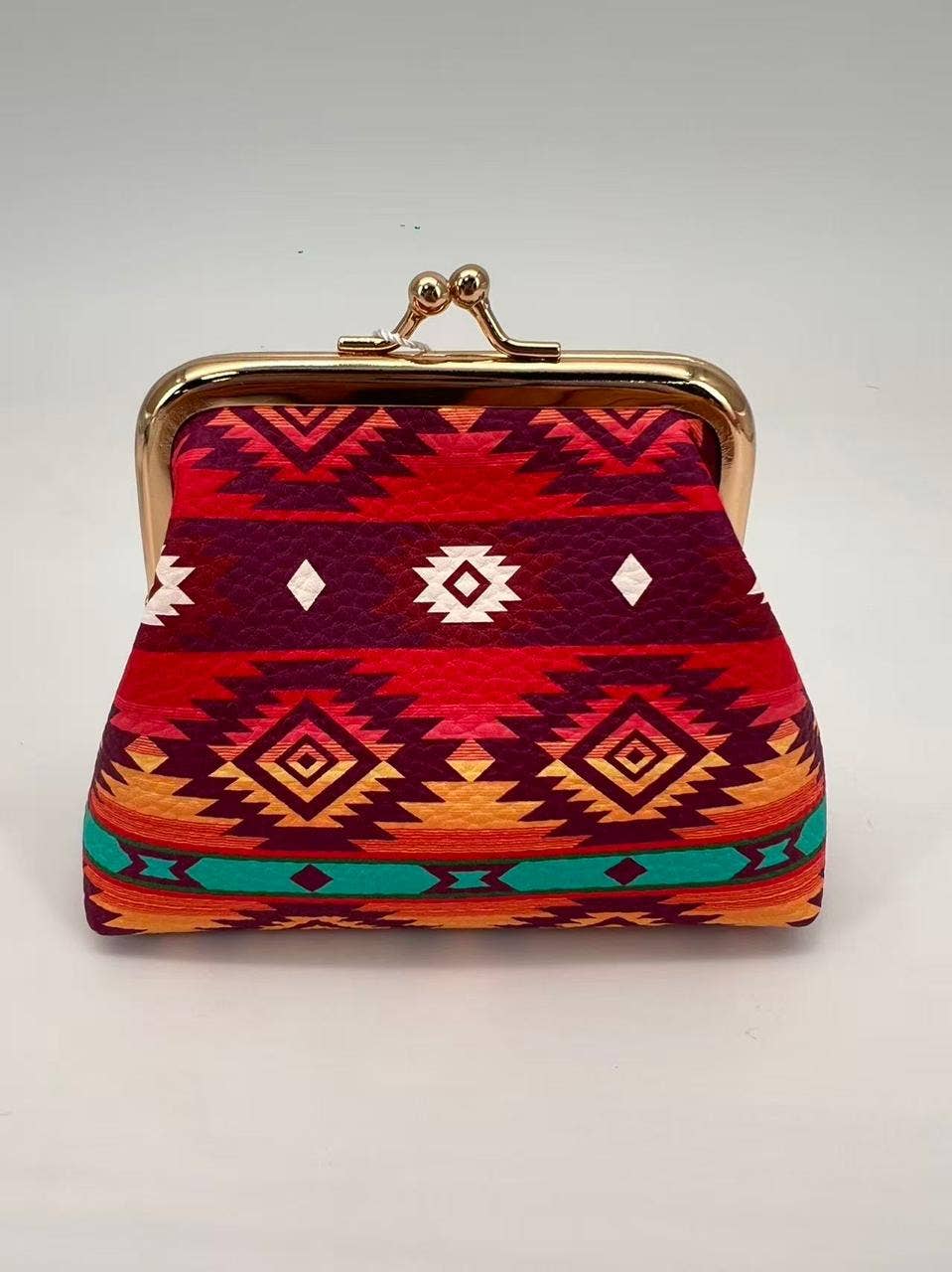 Sunset Aztec coin wallet