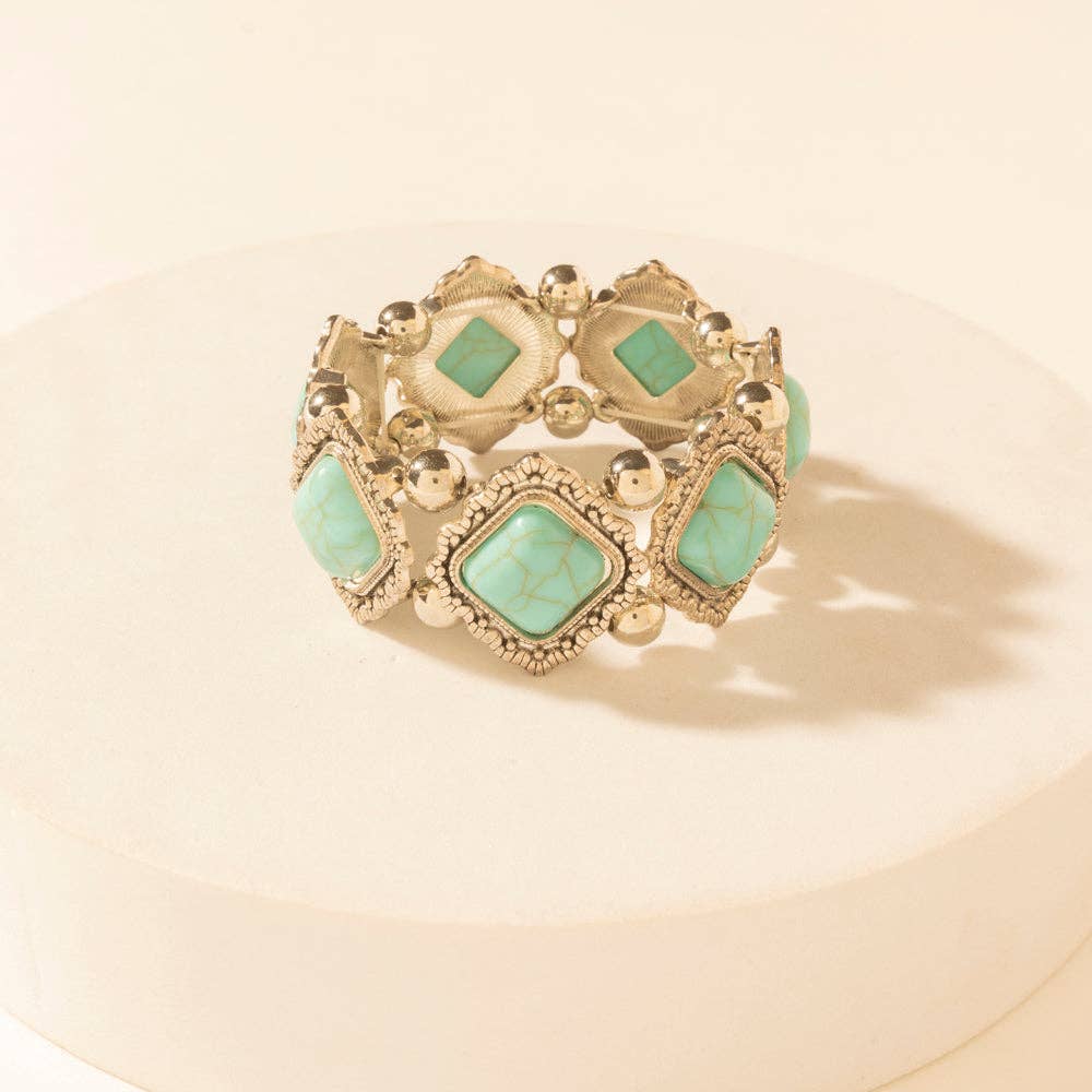 Skystone Elastic Cuff in Creek Blue