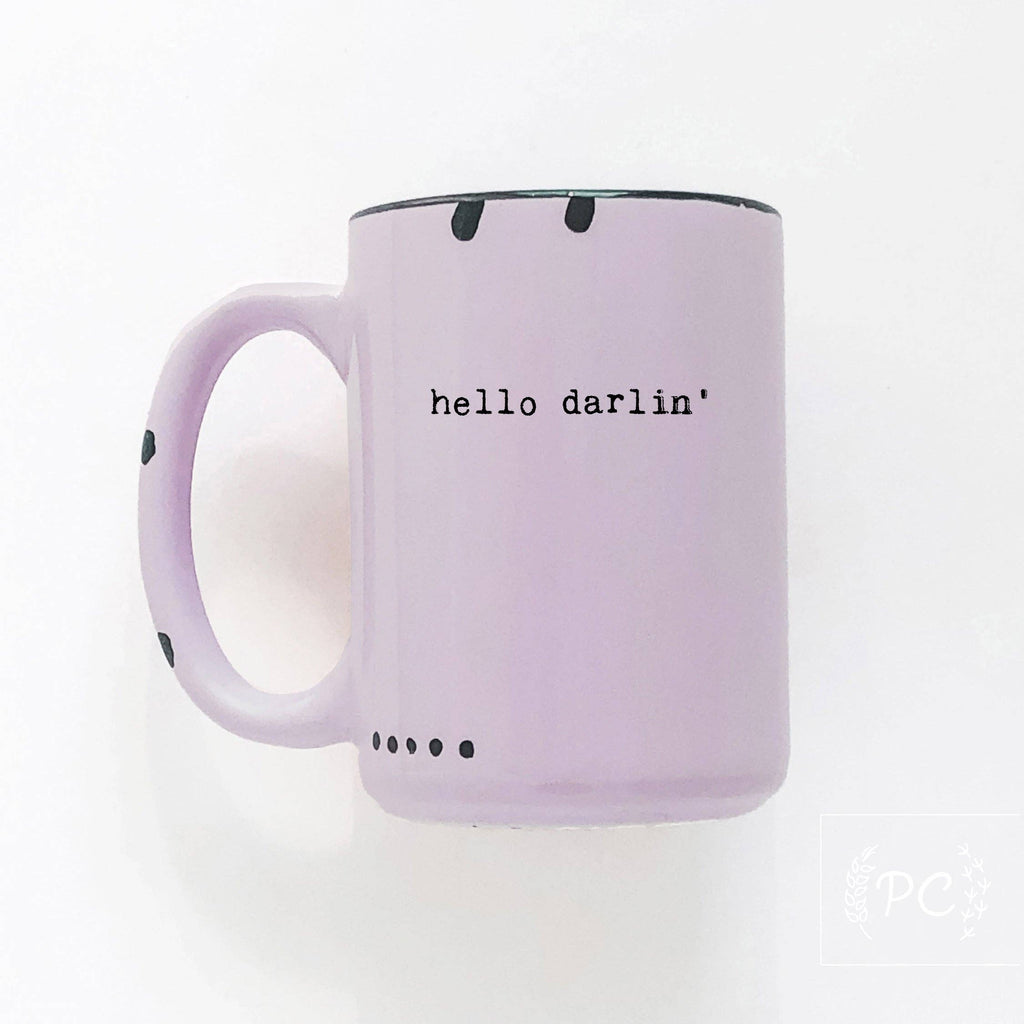 Hello darlin' | ceramic mug