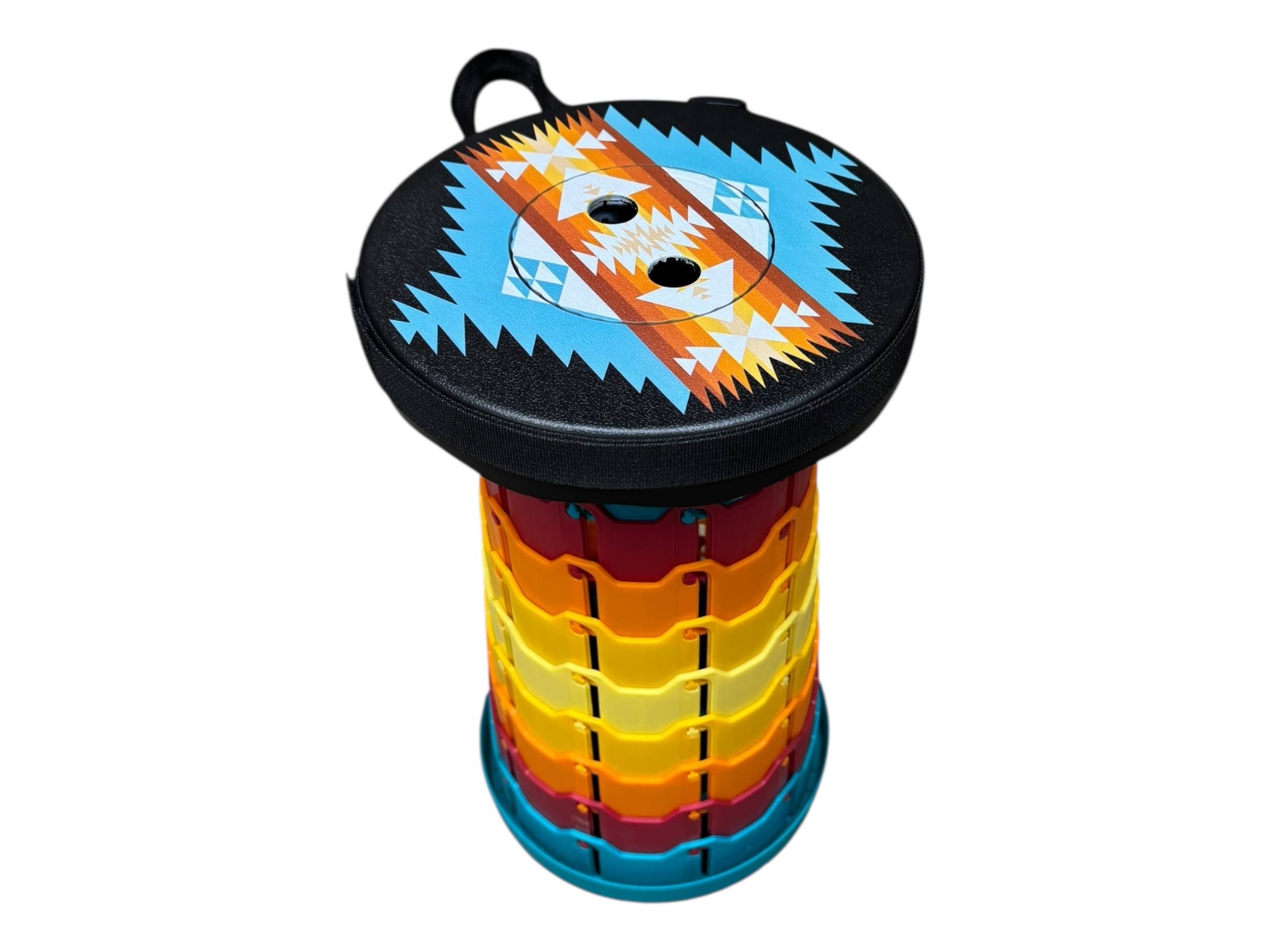 Portable Folding Stool- blue