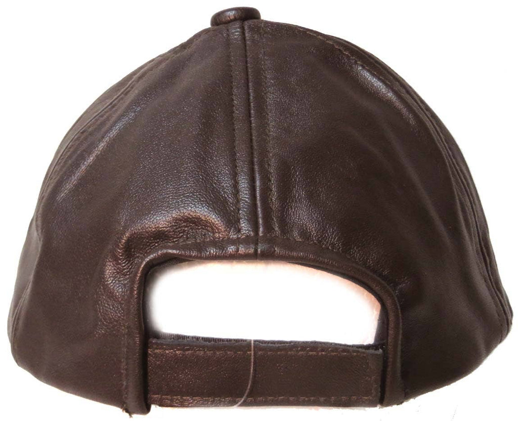 Genuine Leather Baseball Cap