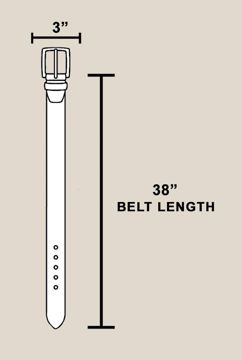 Wide Grommet Studded Vegan Leather Belt