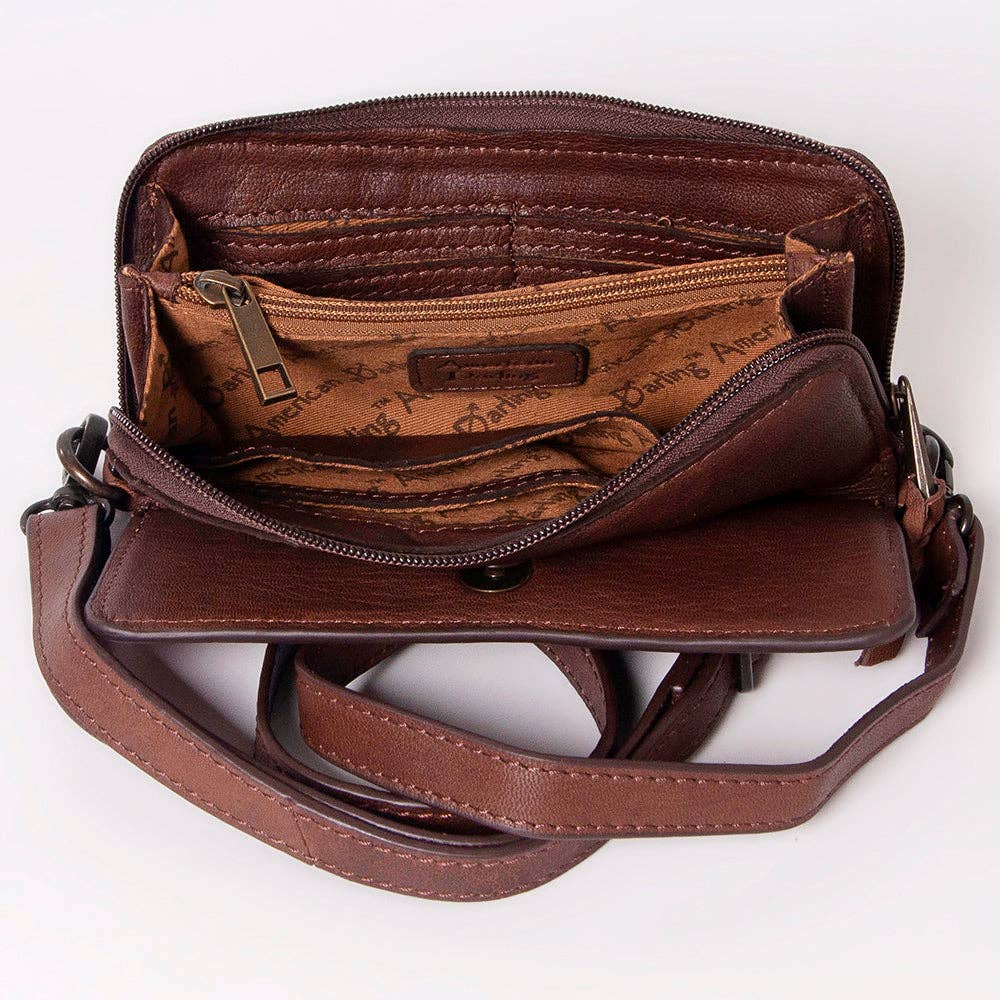Crossbody Genuine Western Leather Women Bag