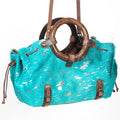 Tote Hair-On Genuine Western Leather Women Bag