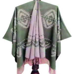 Reversible Southwest Designed Poncho