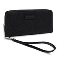 Wrangler Floral Tooled Wristlet RFID Wallet - Black