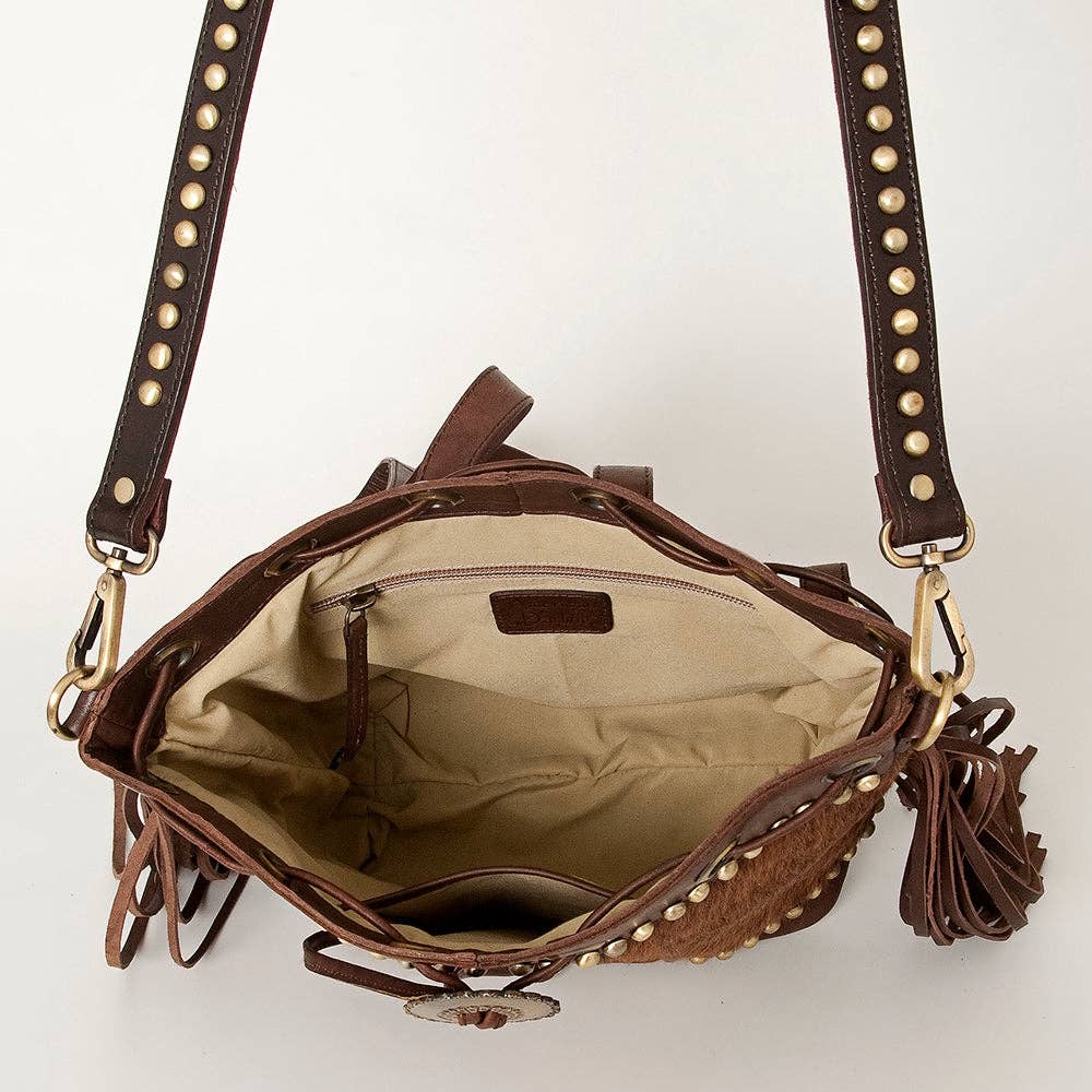 Bucket Genuine Western Leather Women Bag