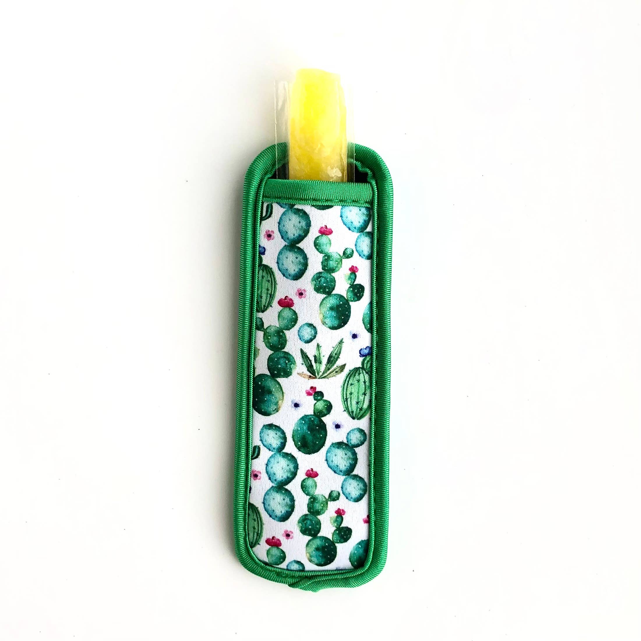 Neoprene Popsicle Holder Cactus Freezie Koozie