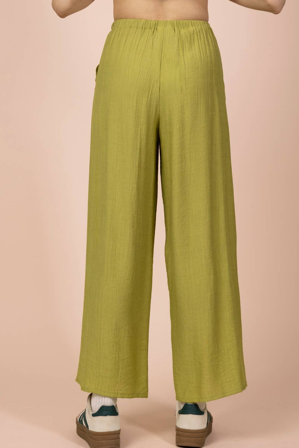 Wide Leg Woven Pants