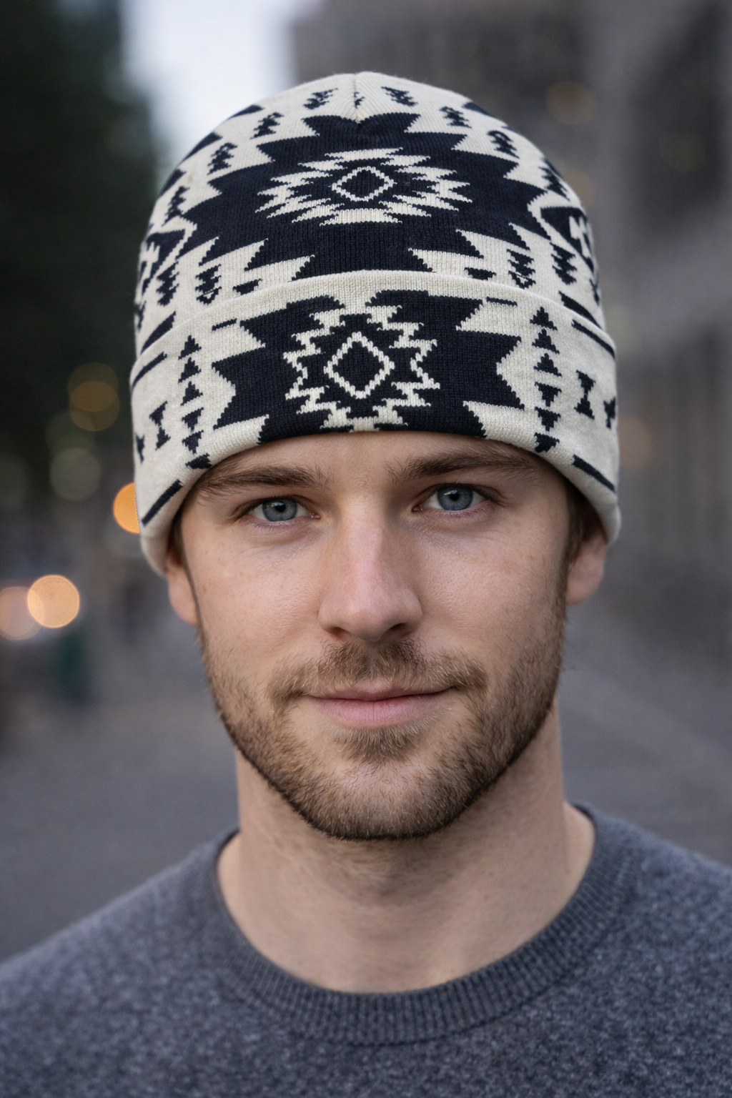 Unisex Tribal Pattern Beanies