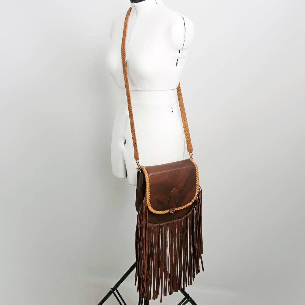 Crossbody Genuine Western Leather Women Bag Olivia