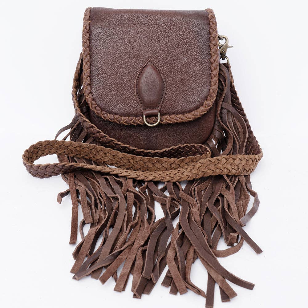 Crossbody Genuine Western Leather Women Bag Olivia