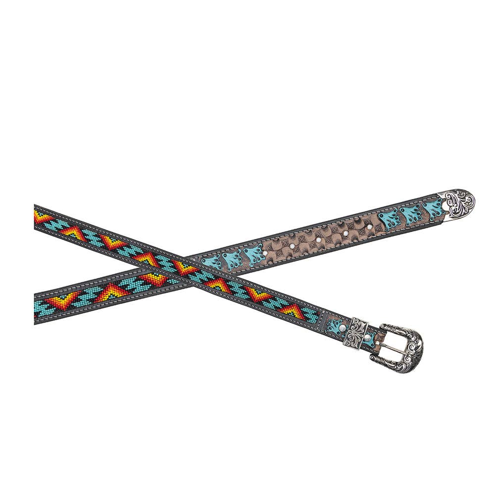 Mesa Moon Mirage Hand-tooled Women's Belt