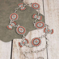 Stone Daisy Concho Chain Belt