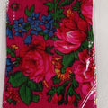 Red floral hanker cheif