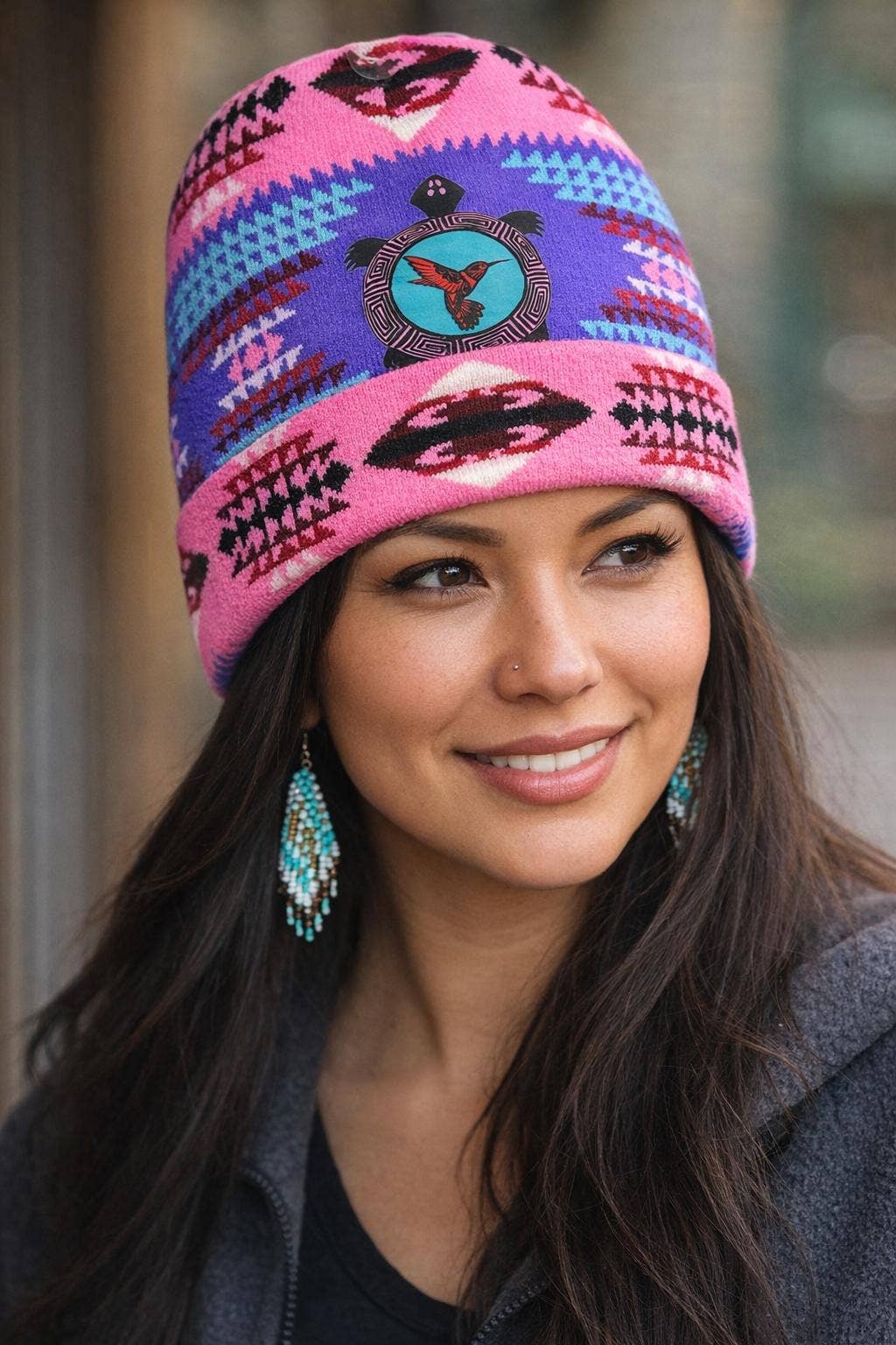 Unisex Tribal Pattern Beanies