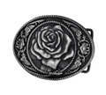 Flora Cowgirl Western Cowboy Belt Buckle