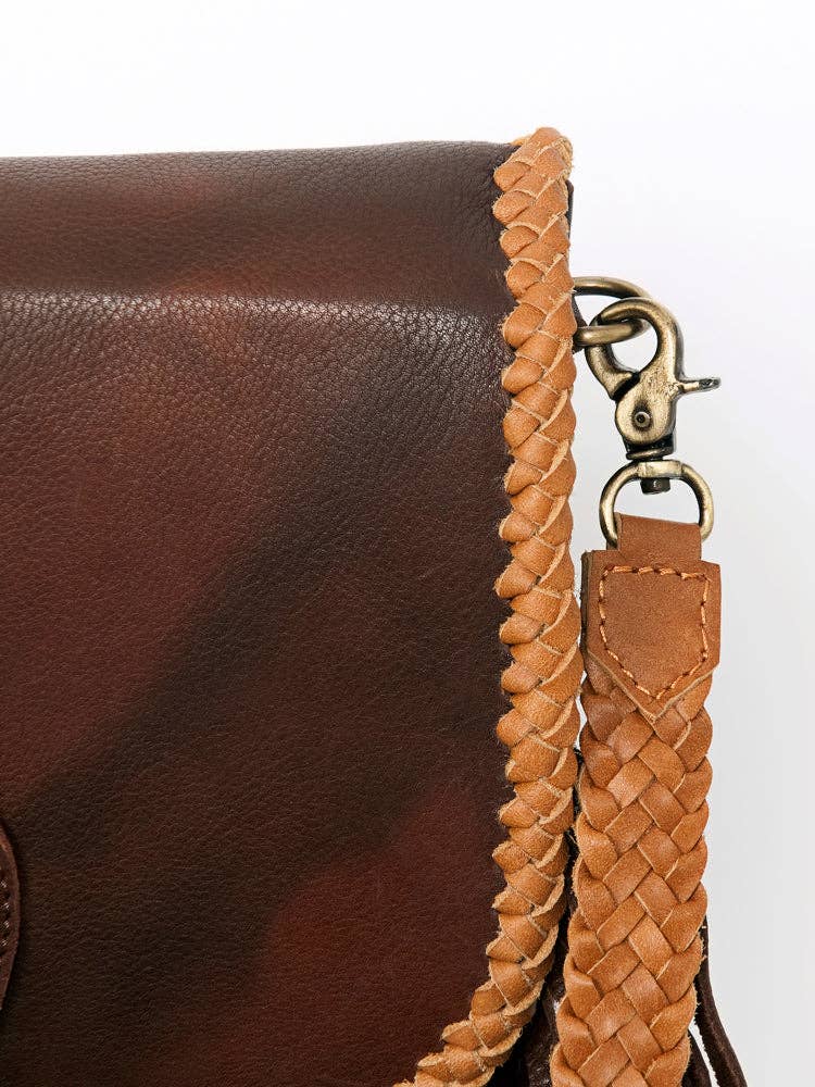 Crossbody Genuine Western Leather Women Bag Olivia