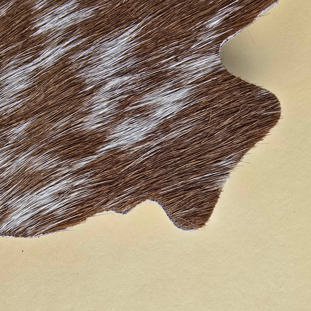 Hair-On Cowhide Keychain – Hide Shape