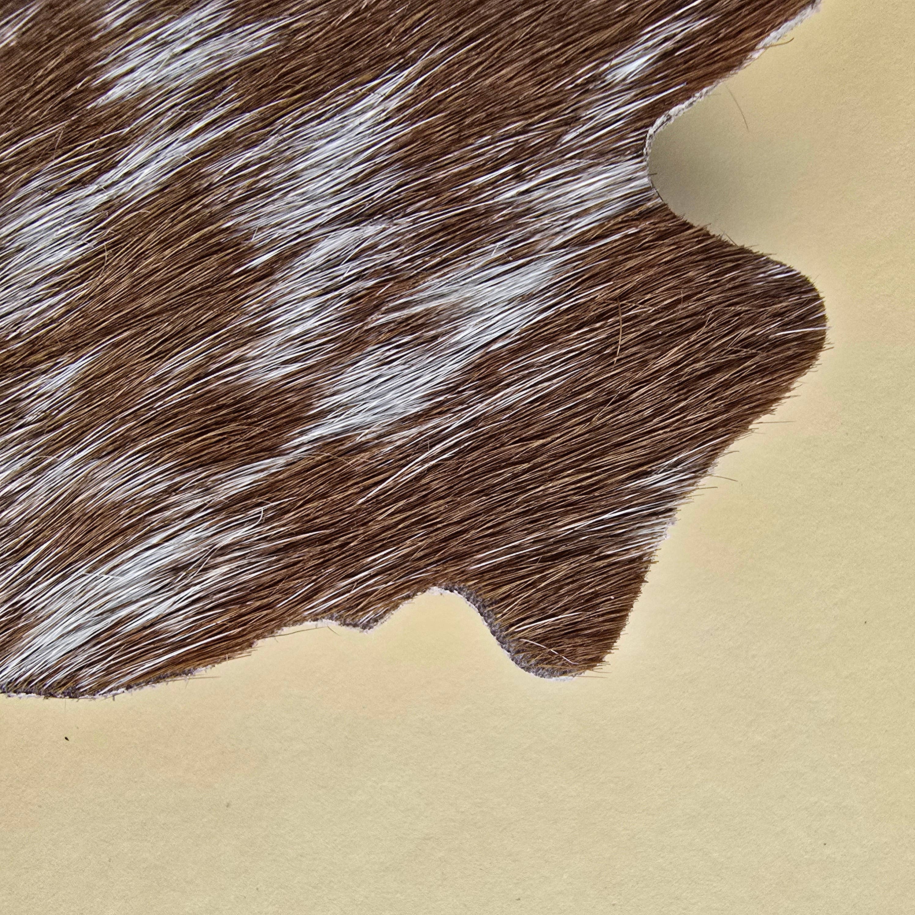 Hair-On Cowhide Keychain – Hide Shape