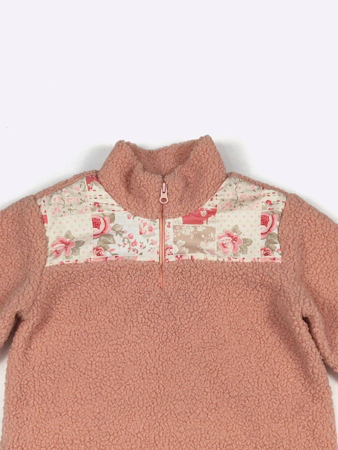 Patchwork Girls Sherpa in YELLOW