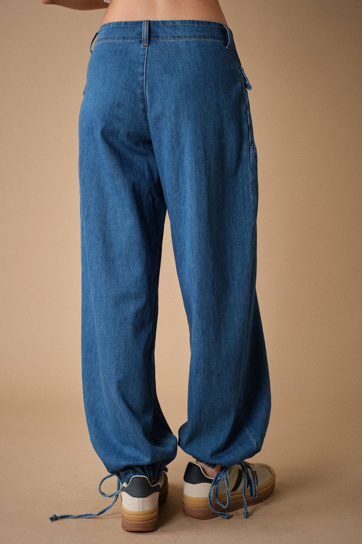 Horseshoe Embroidered Harem Pants