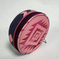 Medicine Bags pink Aztec
