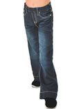 Cowgirl tuff Girls Pull Dark Trouser