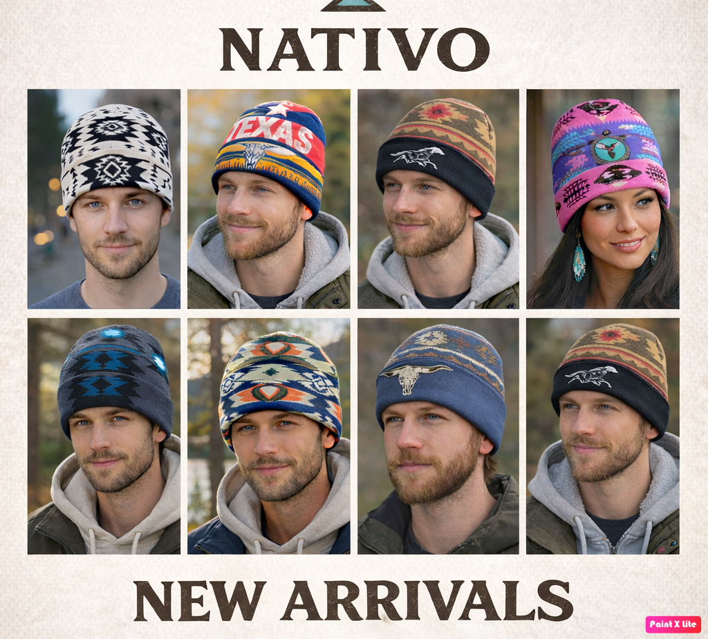 Unisex Tribal Pattern Beanies