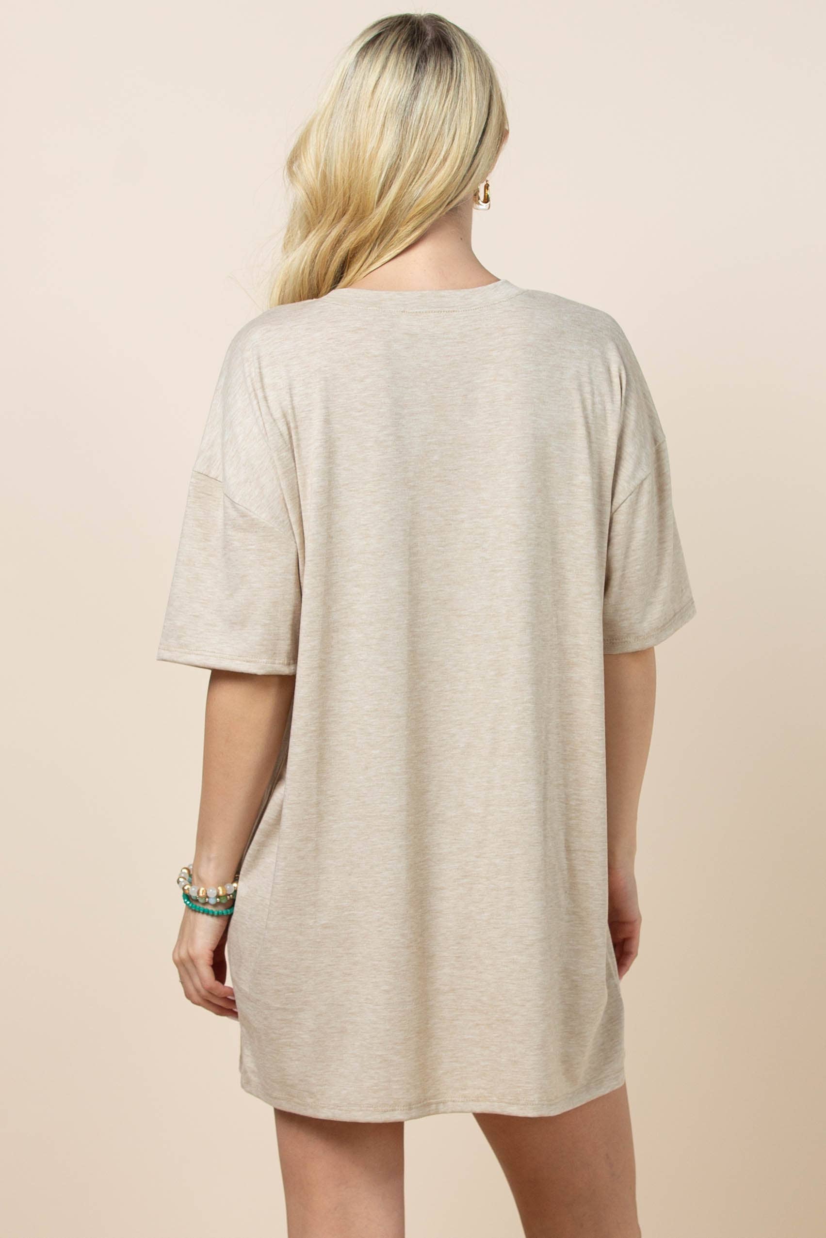 CELINE VINTAGE WESTERN GRAPHIC T-SHIRT DRESS