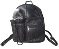 Genuine Leather Backpack Body Sling Bag Water Bottle #2004