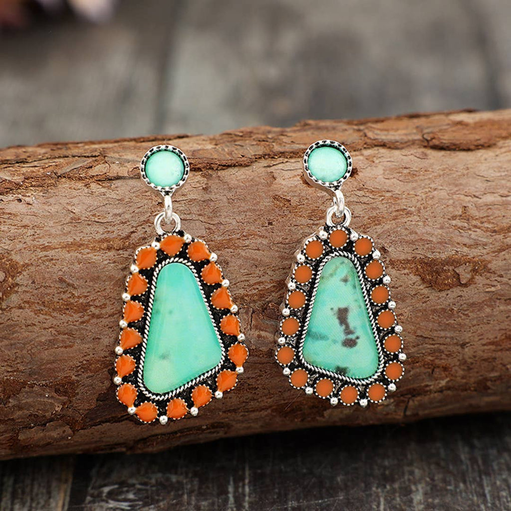Bohemian Ethnic Style Fashion Alloy Earrings
