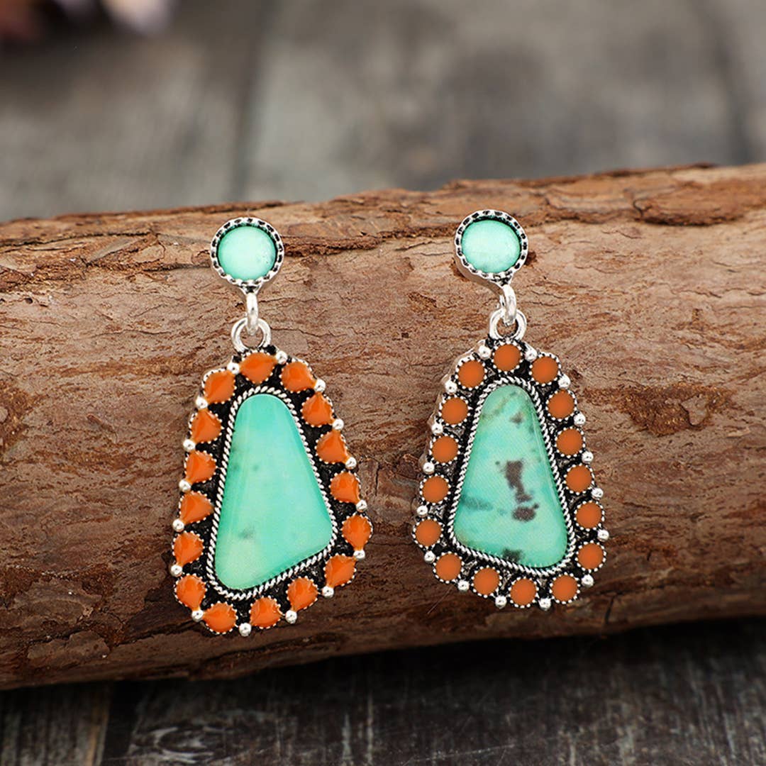 Bohemian Ethnic Style Fashion Alloy Earrings