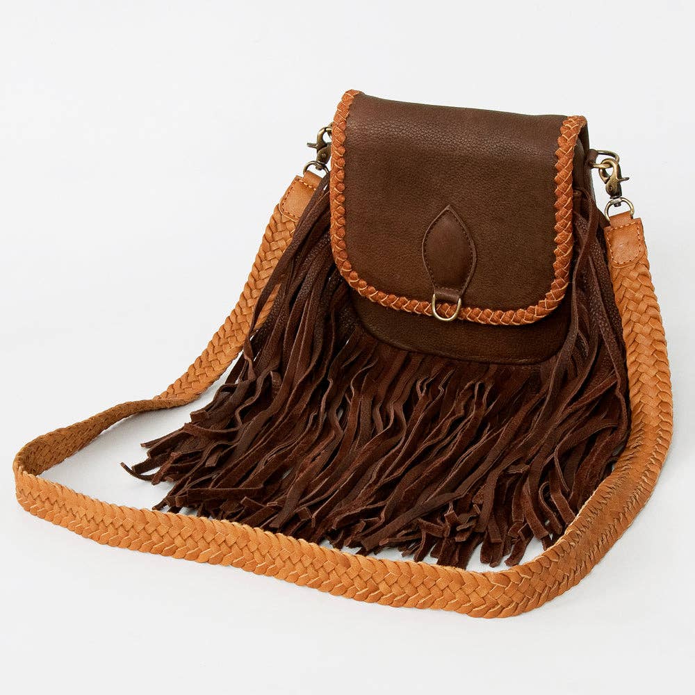 Crossbody Genuine Western Leather Women Bag Olivia