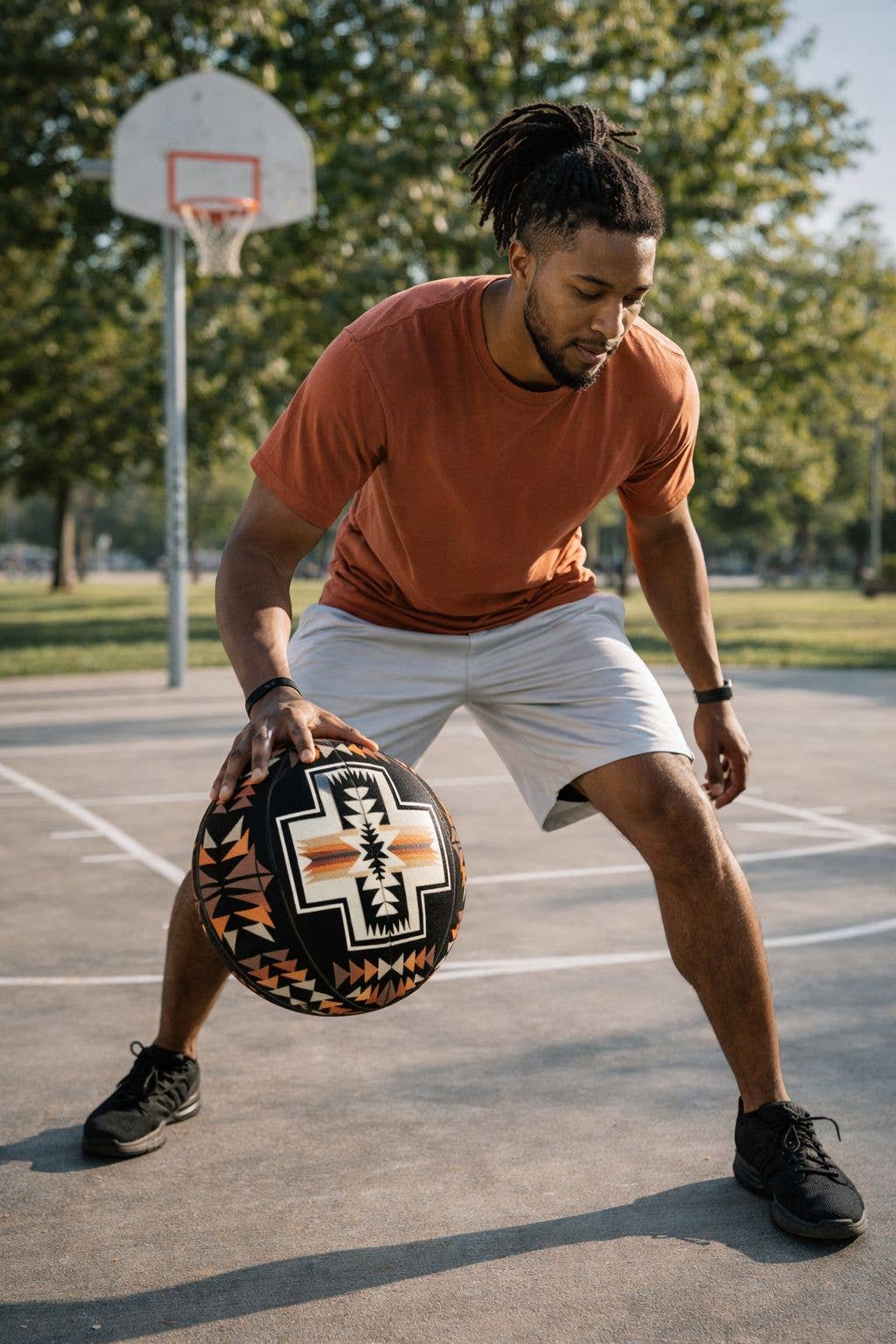 Black basket ball