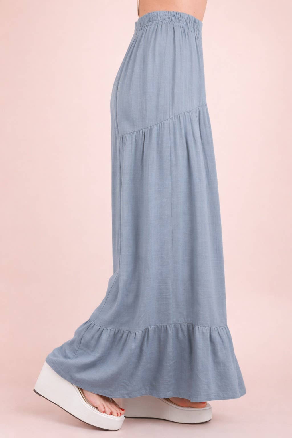 Palazzo Elastic Waist Comfy Pants