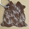 Hair-On Cowhide Keychain – Hide Shape
